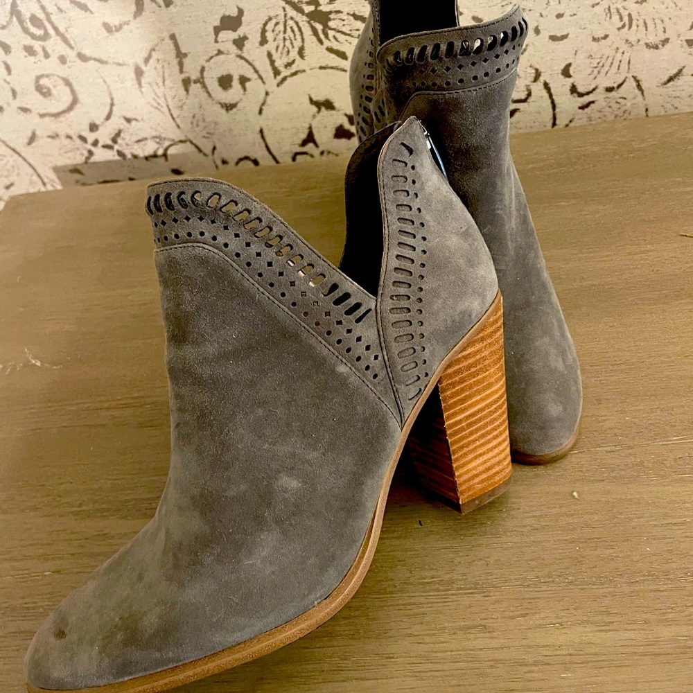 Vince Camuto suede booties